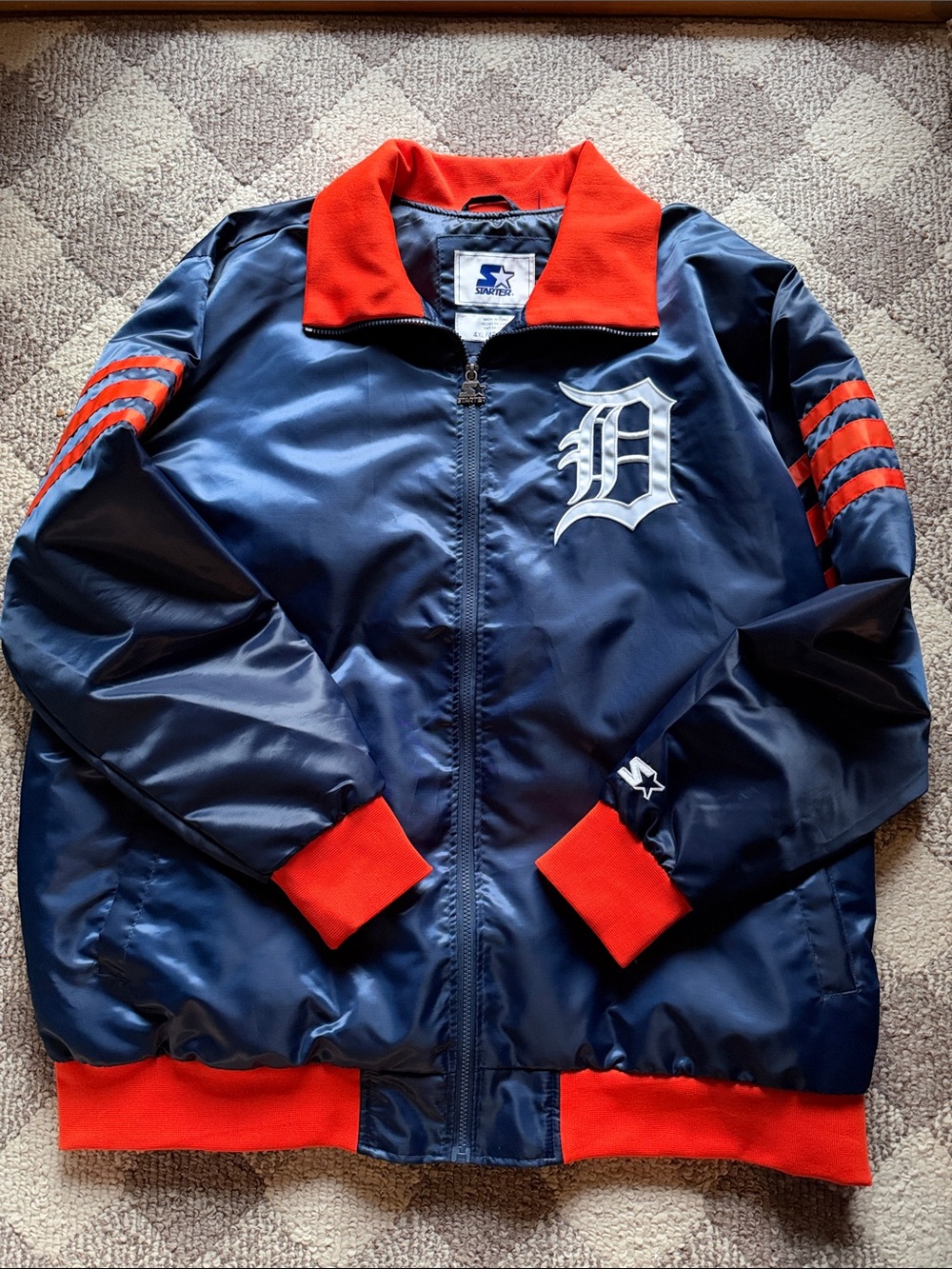 STARTER Detroit Tigers Bomber Jacket